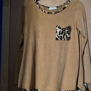 KMC Beautiful Suede like Women’s Top